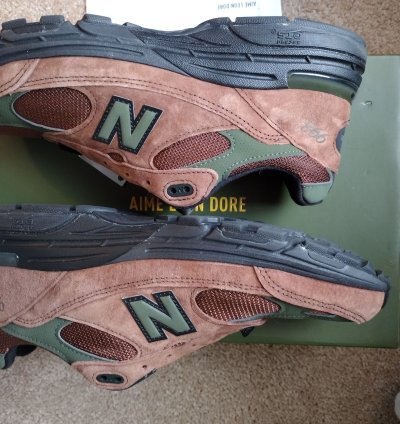 New Balance 993 Aime Leon Dore Brown beef Broccoli