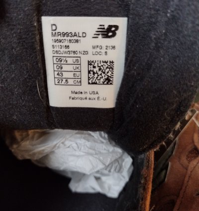 New Balance 993 Aime Leon Dore Brown beef Broccoli