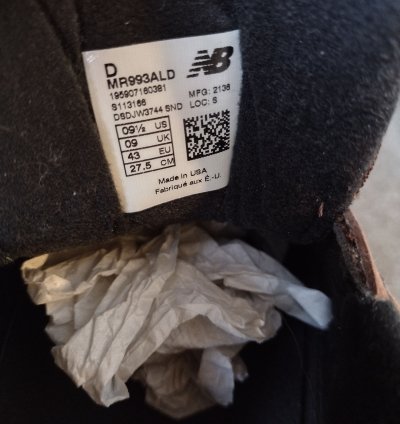 New Balance 993 Aime Leon Dore Brown beef Broccoli