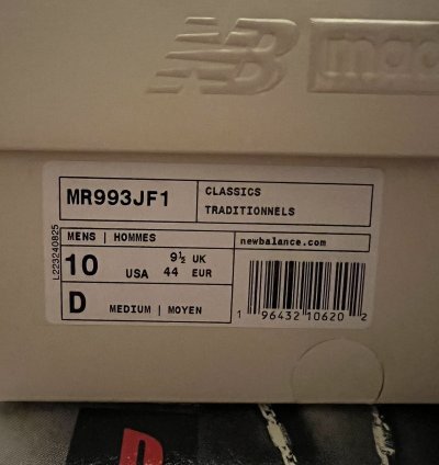 New Balance 993 Joe Fresh Good Blue