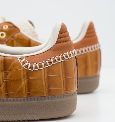 Adidas Wales Bonner Samba Og Croc Night Brown Jh9826