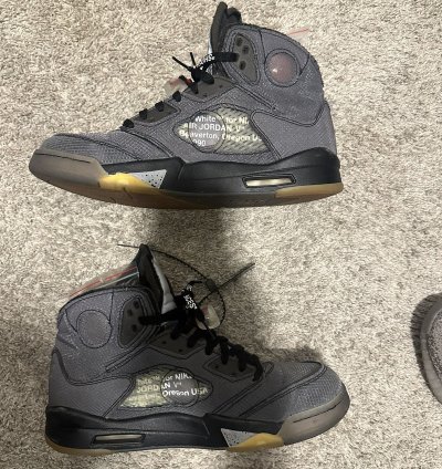 Off White Air Jordan 5 Muslin