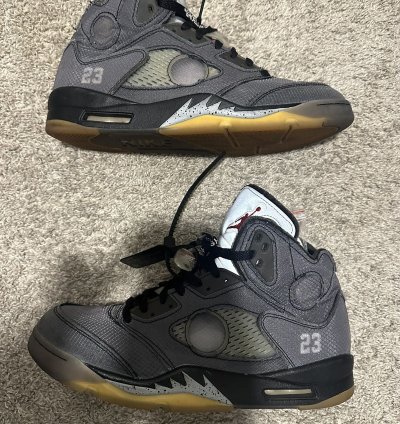 Off White Air Jordan 5 Muslin