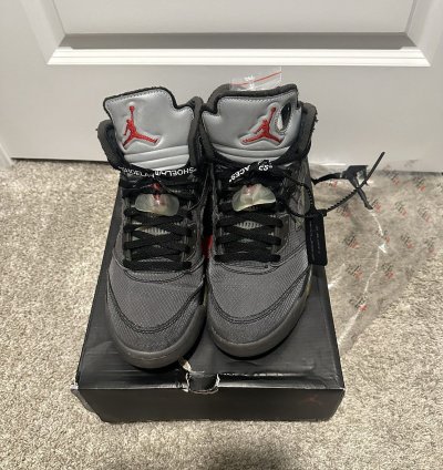Off White Air Jordan 5 Muslin