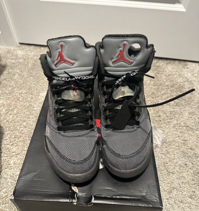 Off White Air Jordan 5 Muslin