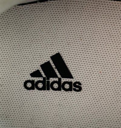 Adidas White Leather Lace-up Sneakers