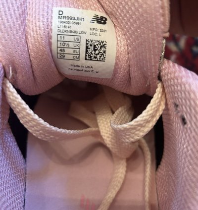New Balance 993 Joe Freshgoods Performance Art Pink 11