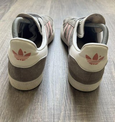 Adidas Wmns Gazelle Grey Raw Pink 7 5m