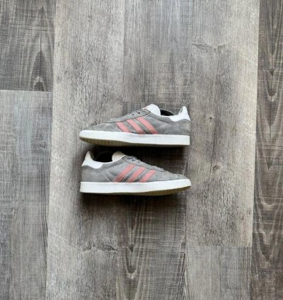 Adidas Wmns Gazelle Grey Raw Pink 7 5m