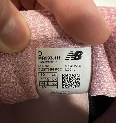 New Balance 993 Joe Freshgoods Powder Pink
