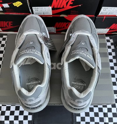 New Balance 993 Made In Usa Grey White Mr993gl Size 10