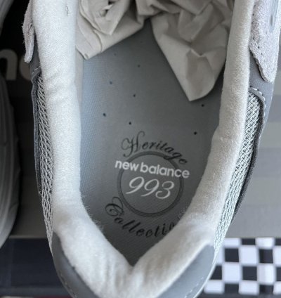 New Balance 993 Made In Usa Grey White Mr993gl Size 10