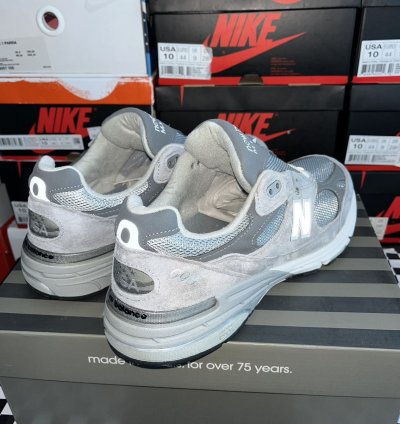 New Balance 993 Made In Usa Grey White Mr993gl Size 10
