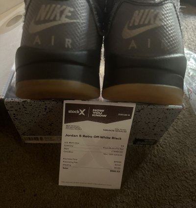 Off White Jordan 5