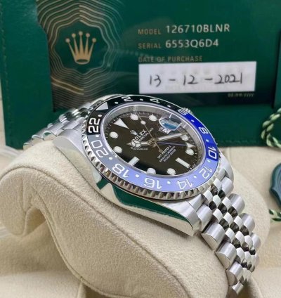 Rolex Gmt-master Ii Jubilee Bracelet 126710blnr 2021
