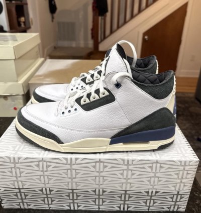 Air Jordan 3 Retro Og Sp A Ma Maniére Diffused Blue