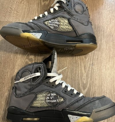 Off White Jordan 5 Muslin