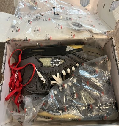Off White Jordan 5 Muslin