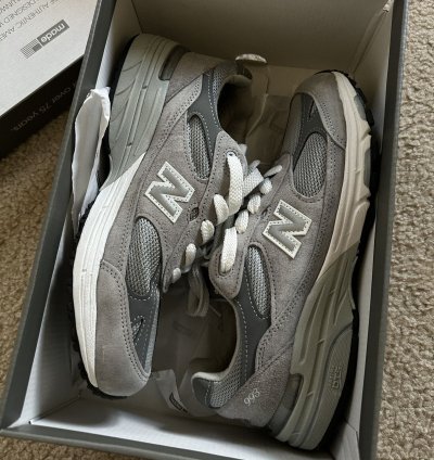 New Balance 993 Made In Usa Running Course Runner Shoes Rare