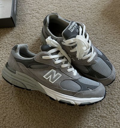 New Balance 993 Made In Usa Running Course Runner Shoes Rare