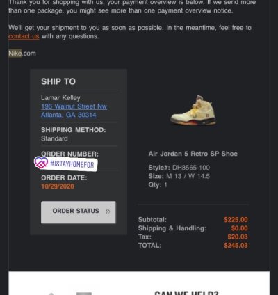 Off White Jordan 5 Retro Sail