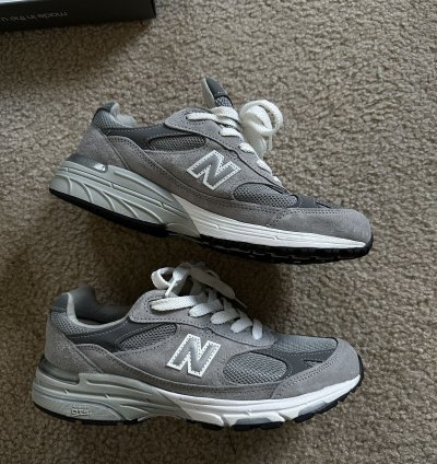 New Balance 993 Made In Usa Running Course Runner Shoes Rare