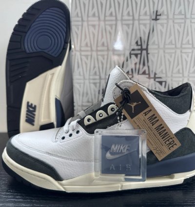 Air Jordan 3 Retro Og Sp A Ma Maniére Diffused Blue
