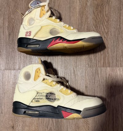 Off White Jordan 5 Sail