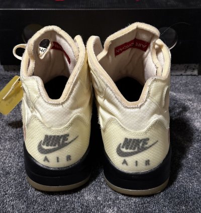 Off White Jordan 5 Sail - Size 11