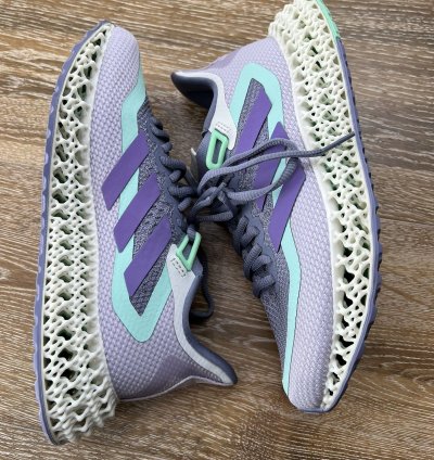 Adidas Womens 4dfwd 2 Silver Violet Pulse Mint Sneakers
