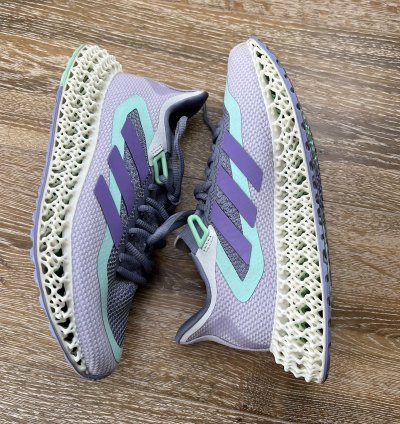 Adidas Womens 4dfwd 2 Silver Violet Pulse Mint Sneakers