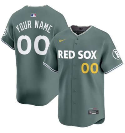Custom Boston Red Sox Jersey 2025 City Connect Vapor Premier Limited V2 All Stitched