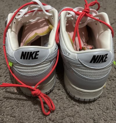 Off White Lot 6 Dunks
