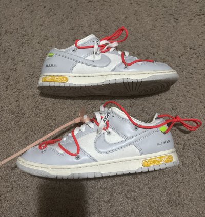 Off White Lot 6 Dunks