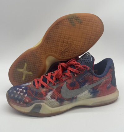 Nike Kobe 10 Usa Independence Day 2015 Men Size 11
