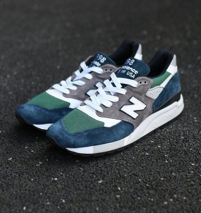 New Balance 998 Made In Usa Navy Green Size 10 5 M998nl