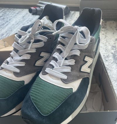 New Balance 998 Made In Usa Navy Green Size 10 5 M998nl