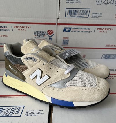 New Balance 998 Miusa Concepts -note 10th Anniversary
