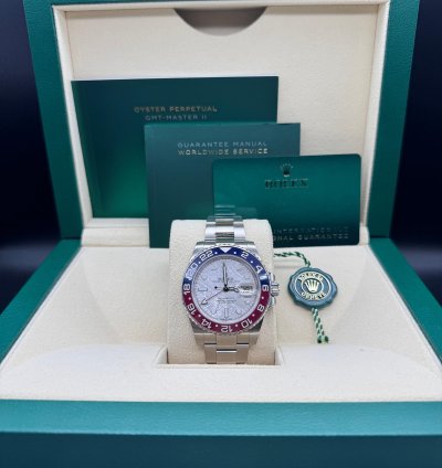 Rolex Gmt-master Ii Meteorite Dial Unworn