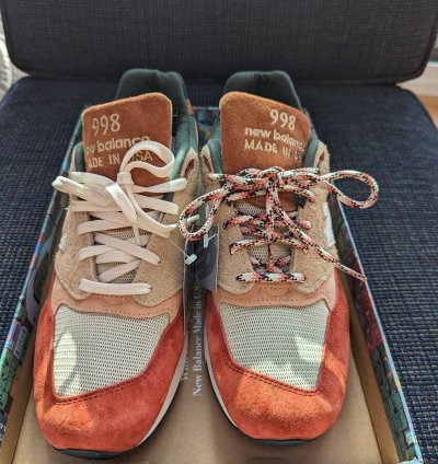 New Balance 998 Ronnie Fieg Frank Lloyd Wright Collab