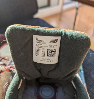New Balance 998 Ronnie Fieg Frank Lloyd Wright Collab
