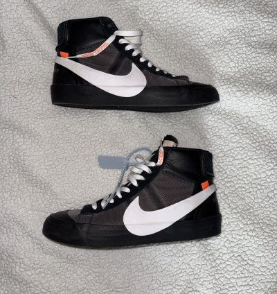 Off White Nike Grim Reaper Mid Blazers