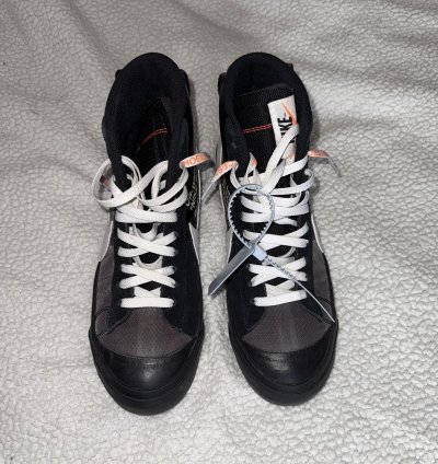 Off White Nike Grim Reaper Mid Blazers