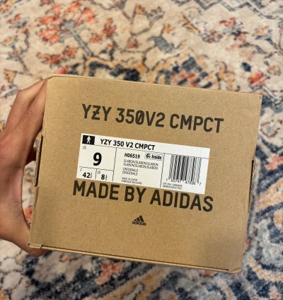 Adidas Yeezy 350 Cmpct Slate Bone