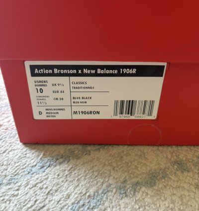 New Balance Action Bronson 1906r Medusa Azul