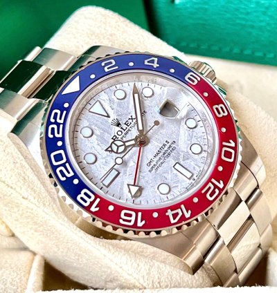 Rolex Gmt-master Ii Meteorite Dial Unworn Full Set 126719blro
