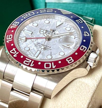 Rolex Gmt-master Ii Meteorite Dial Unworn Full Set 126719blro