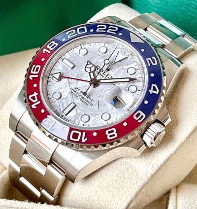 Rolex Gmt-master Ii Meteorite Dial Unworn Full Set 126719blro