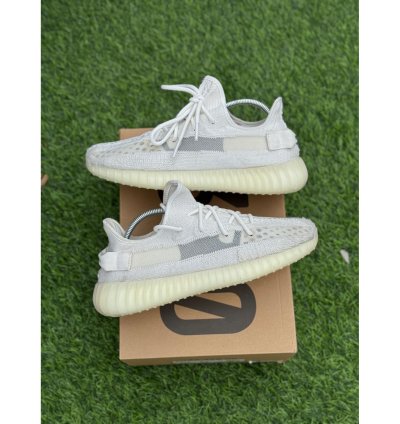 Adidas Yeezy 350 V2 Bone Size 9 5 Pre Owned