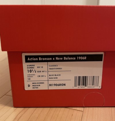 New Balance Action Bronson 1906r Medusa Azul Size 10 5